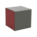 CUBE KUB. - ACIER MONOCHROME OU BICOLORE