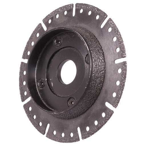 [VBA(FL)125U8A22600] Disque V-Tech. Flasque diamantée de chanfreinage de tuyaux en fonte, béton, PVC. (125mm 22.23)