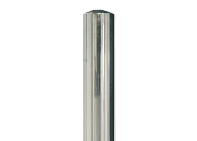 [H254I] Borne INOX 700xØ154 poli bril.