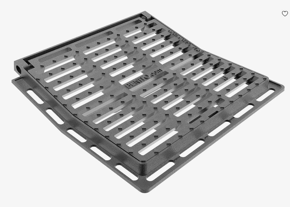 [RV30FR] Grille-cadre concavo PMR C250 (365x365x35)