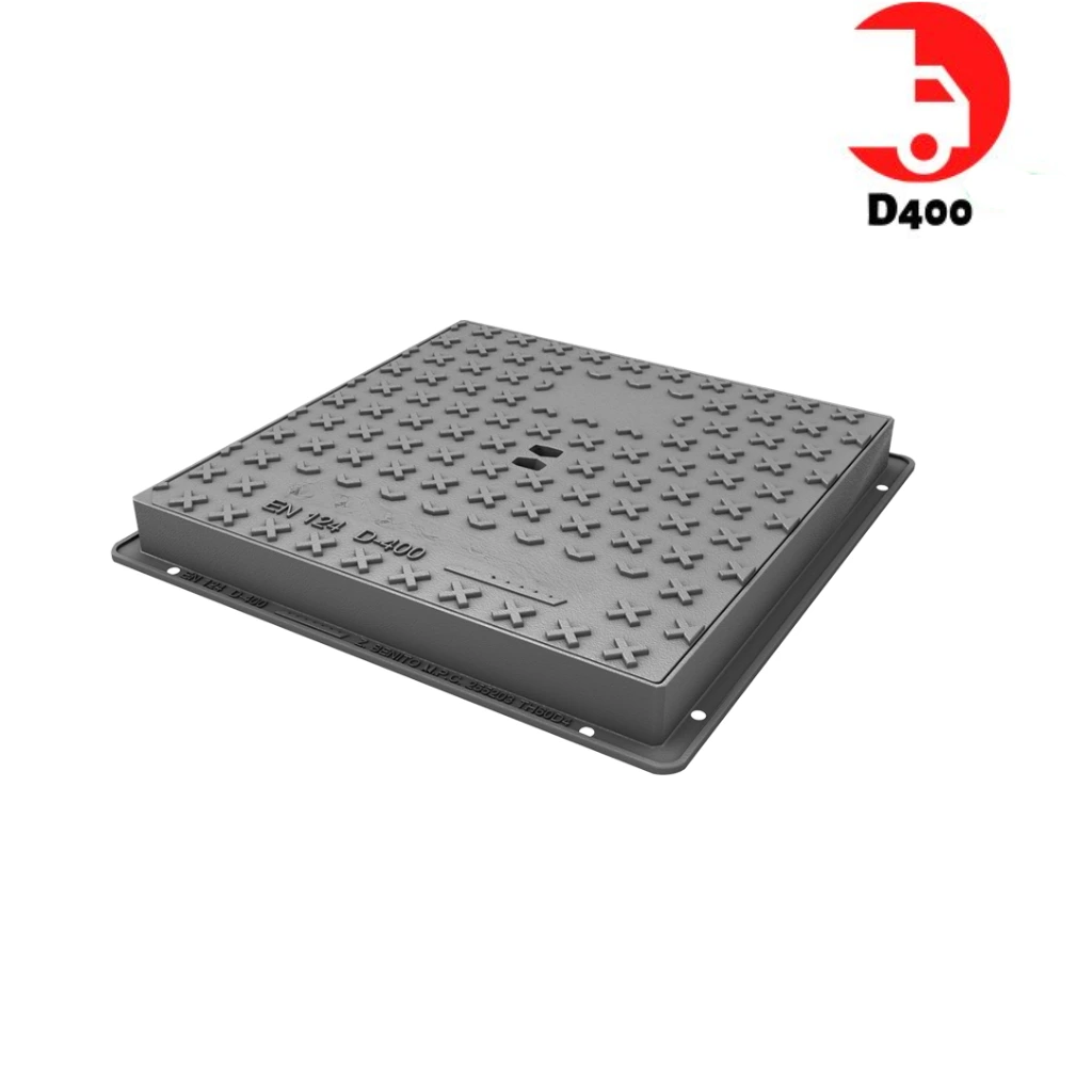 [TH40D4] Tampon-cadre hydraulique HIDRA D400 (410x410)