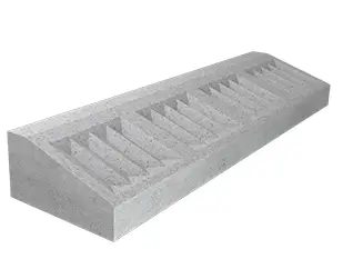 Bordure ilot 100CM CL.U+DH