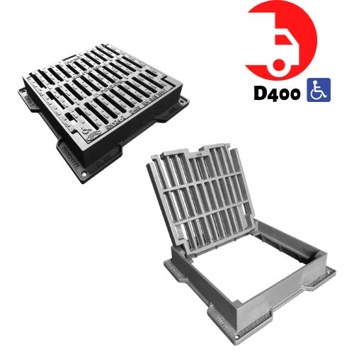[847740] Grille DELITA plate D400 (420x420)