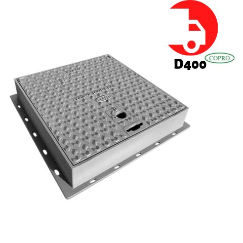 Regard hydraulique carré HYL D400 COPRO   (400x400mm)