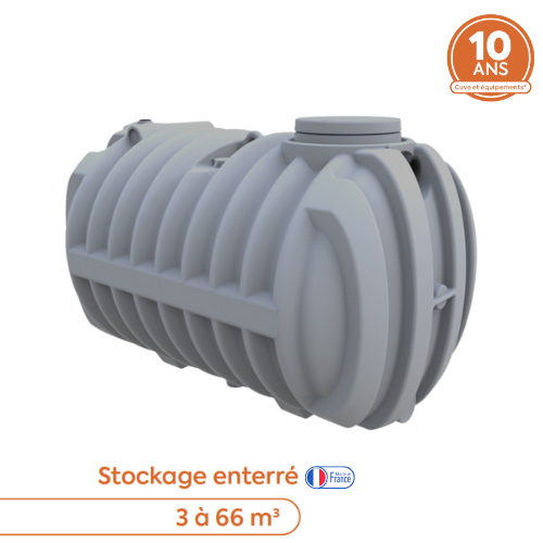 Cuve STOCKAGE PE  (3 m³)