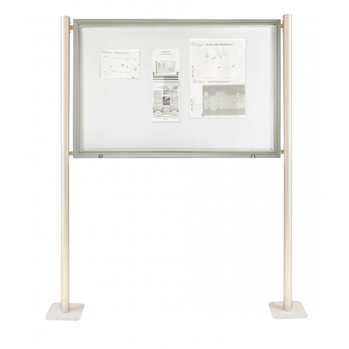 VITRINE EXTÉRIEURE DAUPHINE SUR PIÈTEMENT À SCELLER (18)