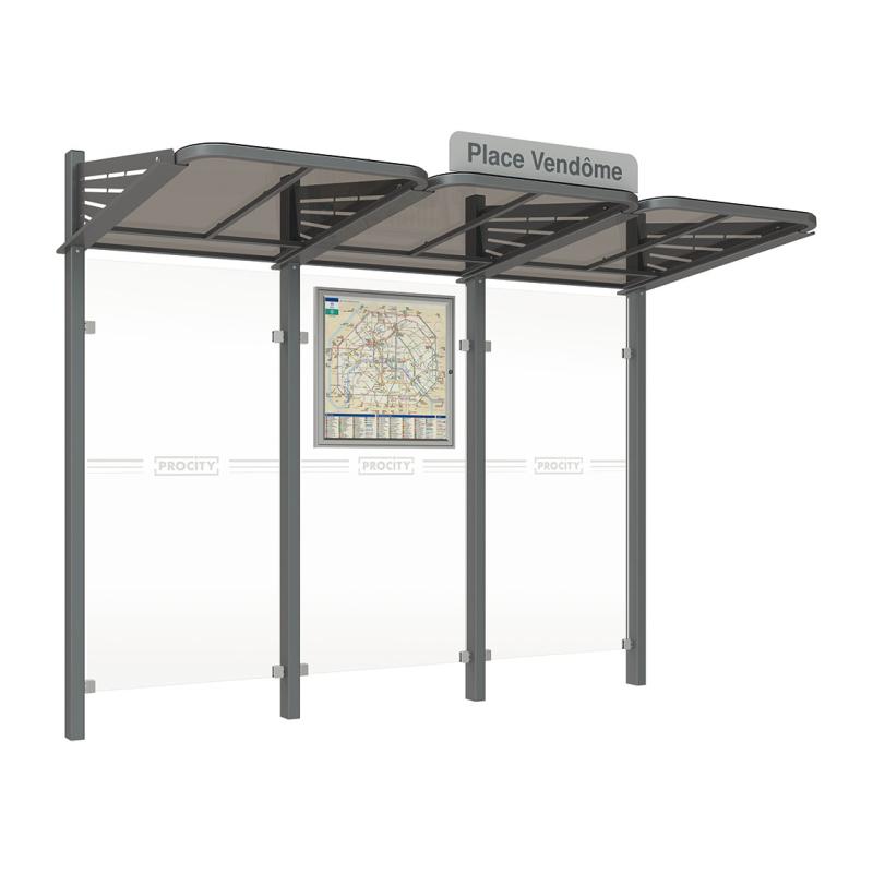 [529360] STATION BUS CONVIVIALE® - SANS BARDAGE LATÉRAL