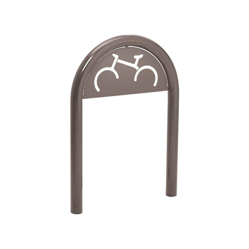 [201053] APPUI VÉLOS TROMBONE Ø 60 mm + SIGNALÉTIQUE VÉLO - SCELLEMENT DIRECT