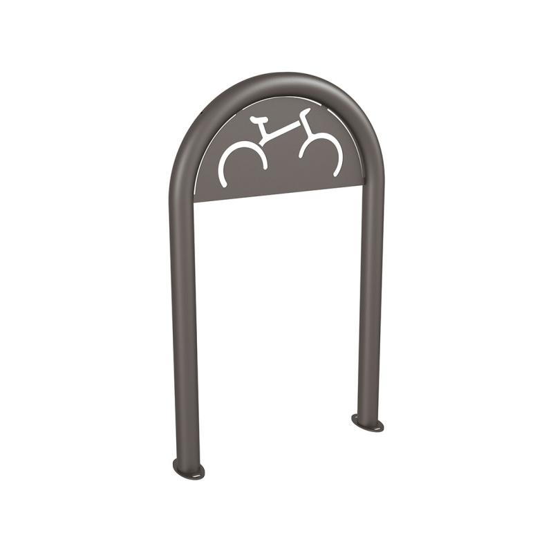 [291053] APPUI VÉLOS TROMBONE Ø 60 mm + SIGNALÉTIQUE VÉLO - SUR PLATINES
