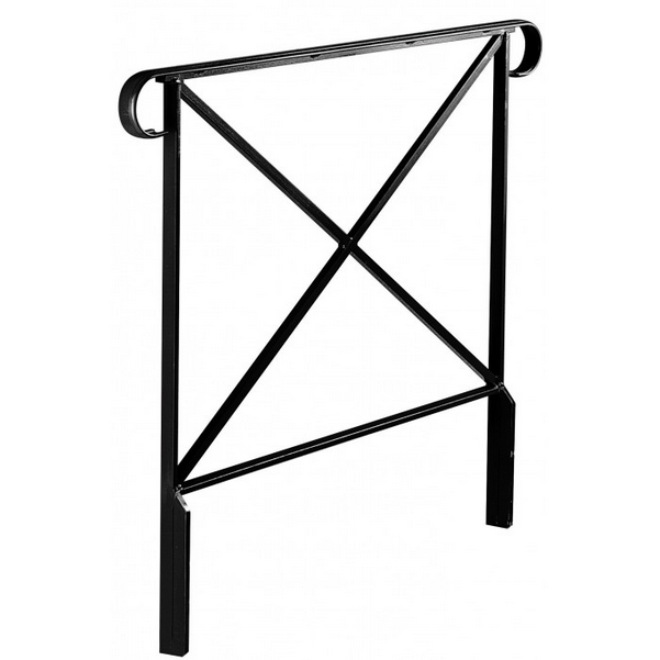 BARRIÈRE HALLE NOIR RAL 9005 (25 cm)