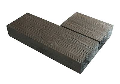 Bloc marche TIMBER (Umbra, 50/35/14 cm)